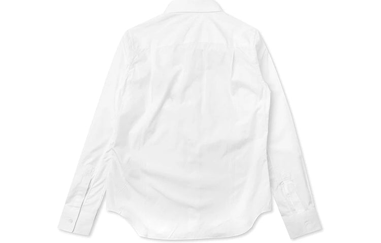 COMME des GARCONS PLAY Black Emblem Button Down 'White' AZ-B004-051-2