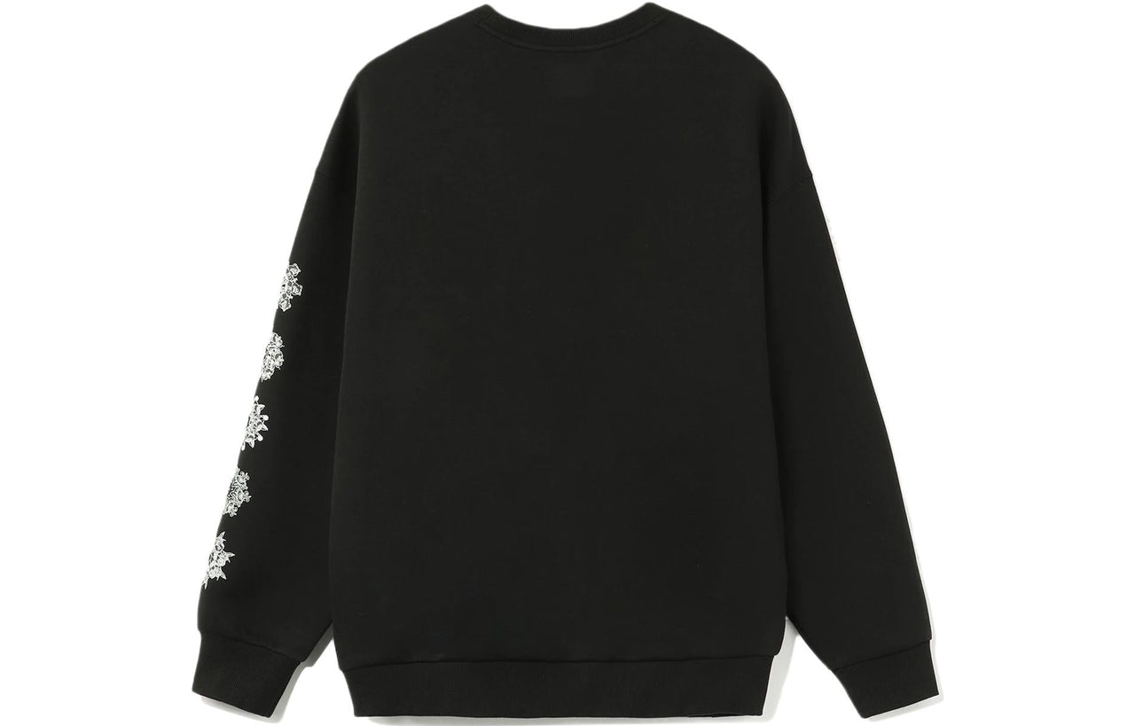 Li-Ning BadFive x Jon Burgerman Logo Basketball Sweatshirt 'Black' AWDR739-1