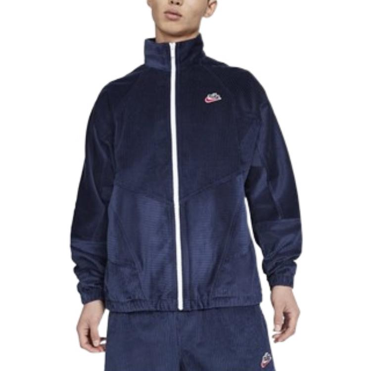 Nike NSW fleece hooded jacket 'Navy' DA0032-410