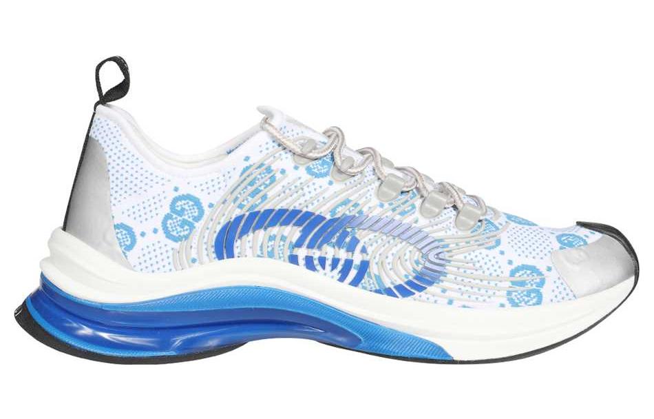 Gucci Run Sneaker 'White Blue' 680900-USN10-8485