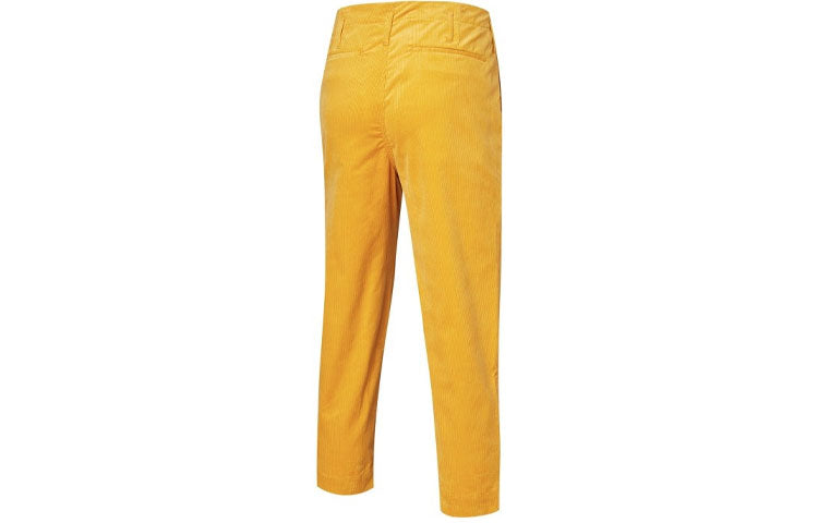 PUMA Corduroy Woven Pants 'Yellow' 534967-37