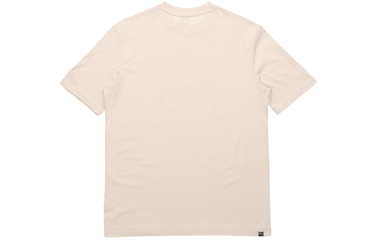 PUMA Downtown Graphic Tee 'Beige Pink Green' 599181-85
