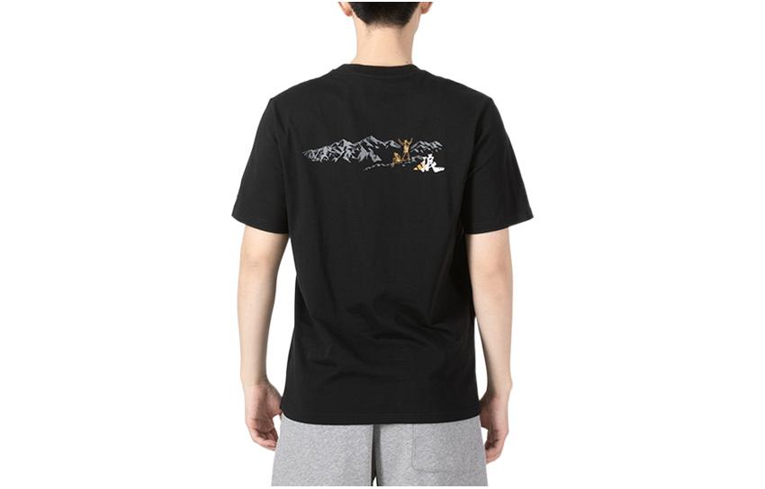 adidas SS22 Solid Color Round Neck Short Sleeve Unisex Black HE7349