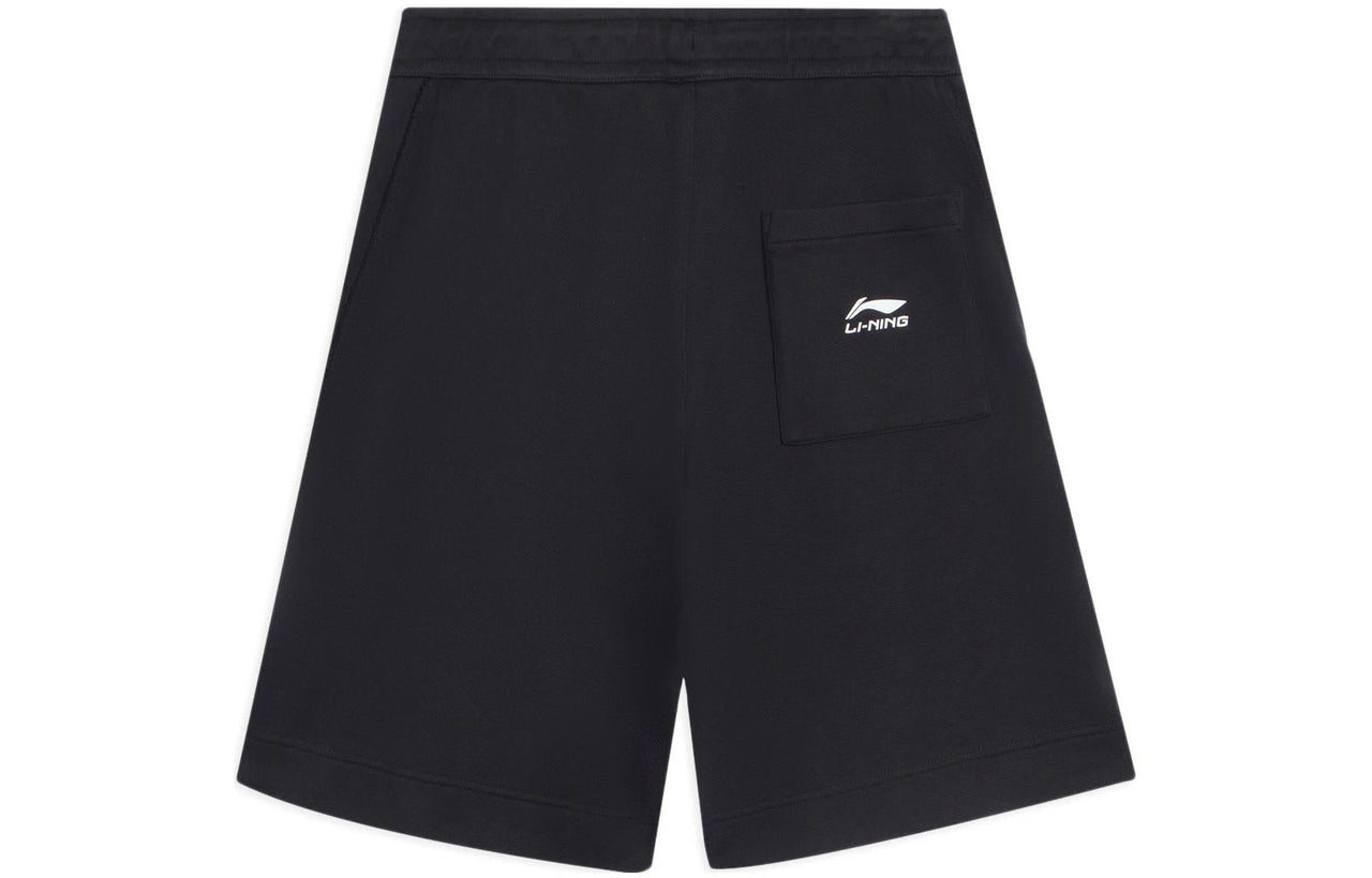 Li-Ning Endless Summer Festival Graphic Shorts 'Black' AKSSA79-3