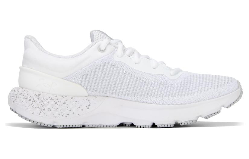 (WMNS) Under Armour Charged Escape 4 Knit 'White Mod Gray' 3026526-102