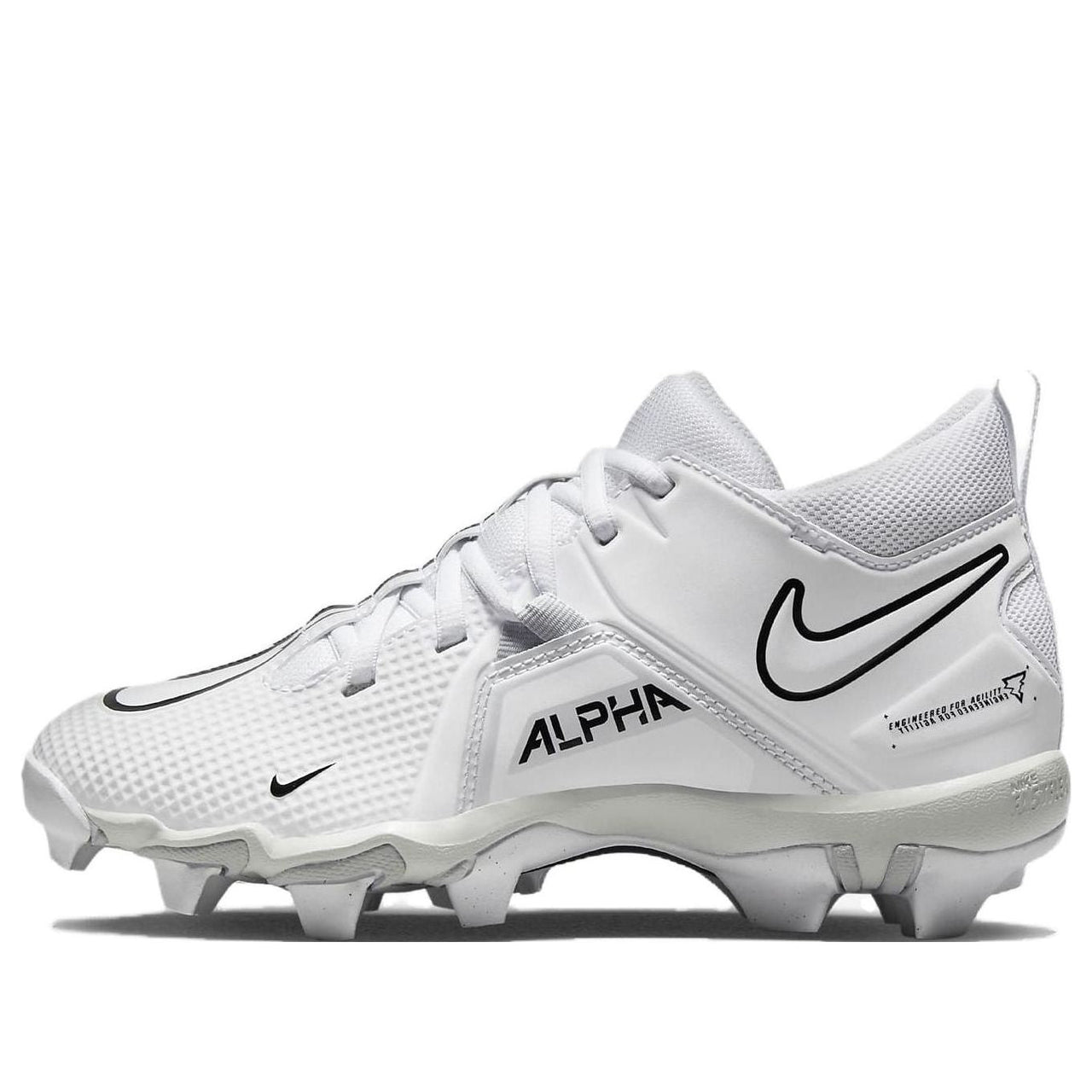 (GS) Nike Alpha Menace 3 Shark 'White Black' CV0581-109