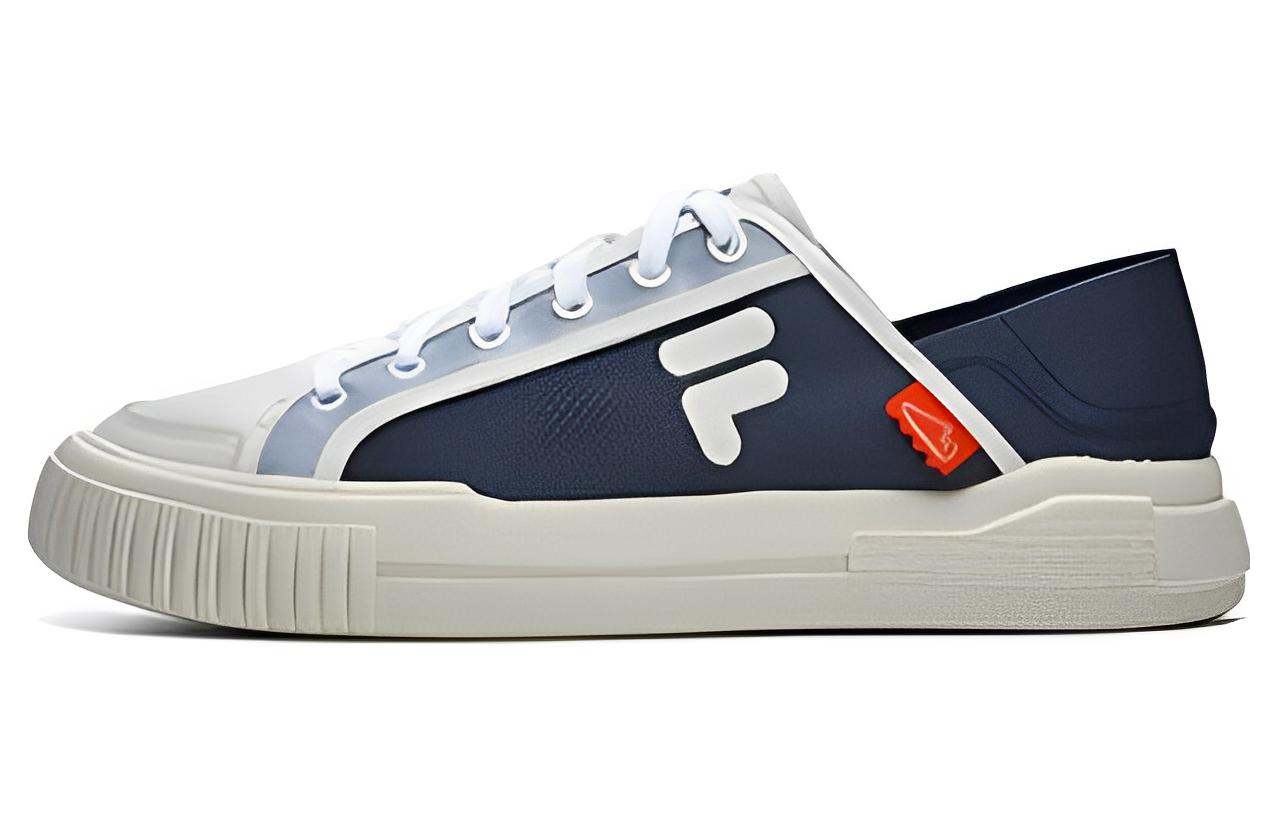FILA FUSION Wallride Dx Skate Shoes 'Black White Blue' T12M322101FIB