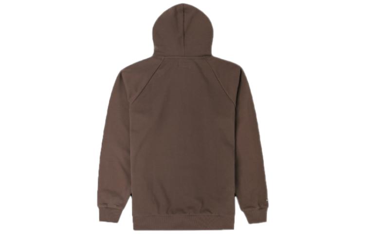 Converse Raglan Elevated Hoodie 'Brown' 10024580-A03