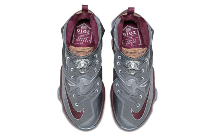 Nike LeBron 13 Opening Night 'Grey Red Goldsilver' 823301-060