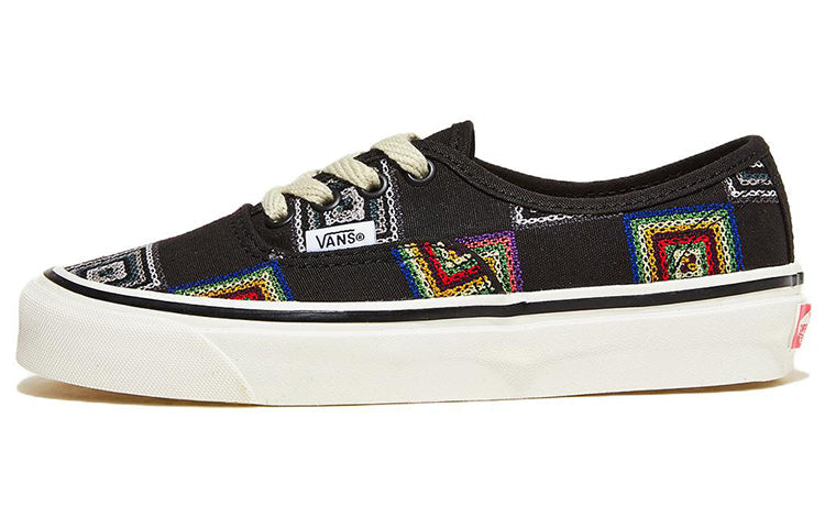 Vans Authentic 44 Low Top Skateboarding Shoes Unisex Black VN0A7Q5CBLK