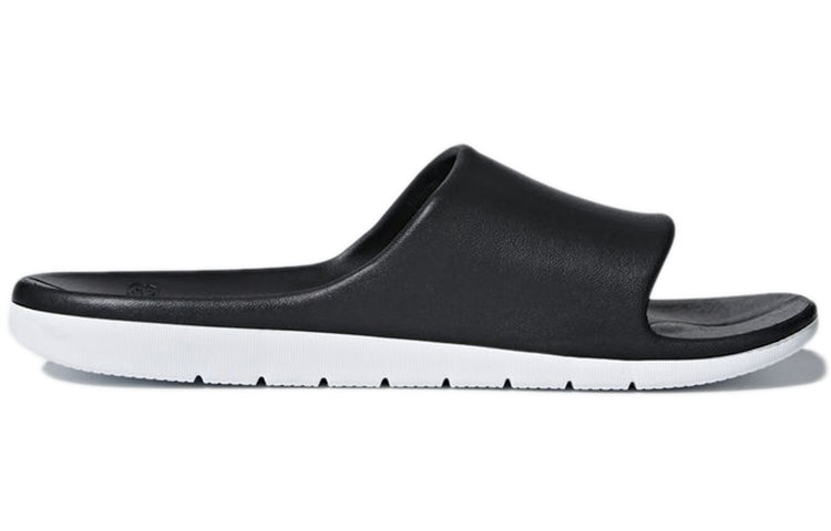 adidas Aqualette Cloudfoam Slippers 'Black White' CM7928