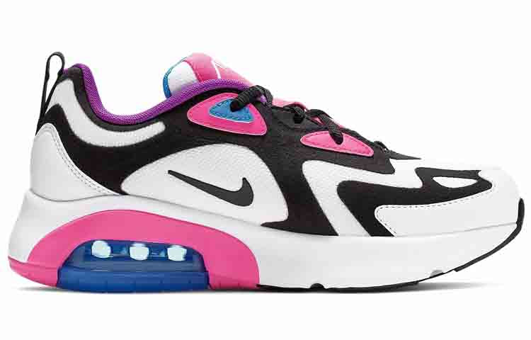 (GS) Nike Air Max 200 'White Hyper Pink' AT5630-100