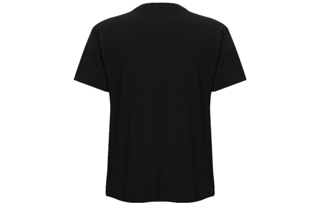 (WMNS) Under Armour Project Rock Brahma Heavyweight T-shirt 'Black White' 1378973-001