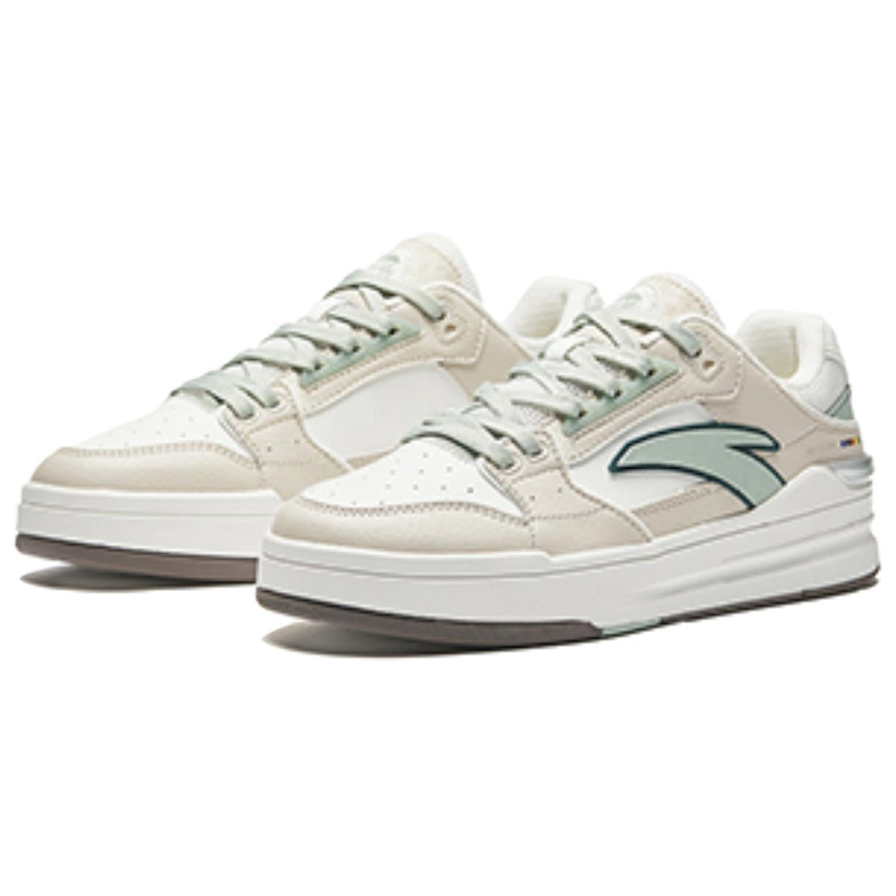 (WMNS) ANTA Wang Yibo Collection STREET PLAY 'Beige Green' 122438052-12