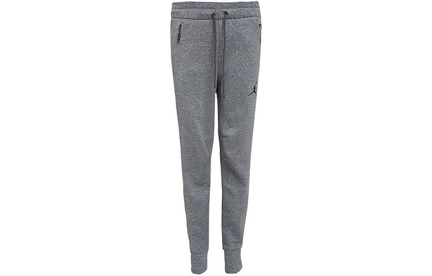 Air Jordan Icon Fleece Cuffed Sweatpants 'Grey' 809475-060