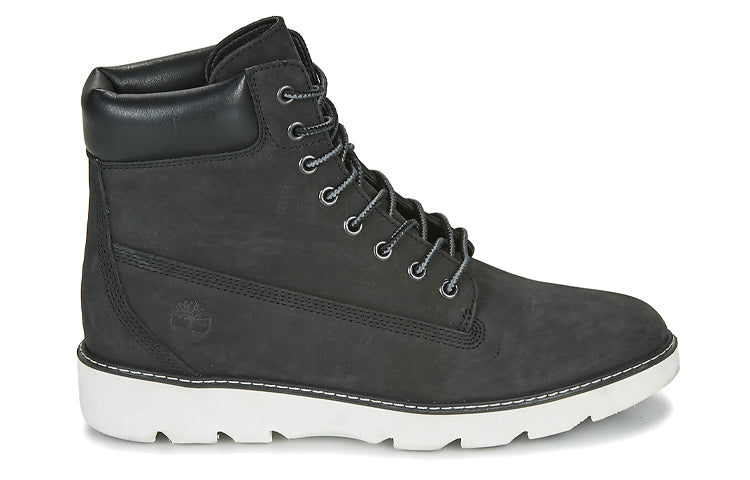 (WMNS) Timberland Keely Field 6 inch Hiking Boots 'Black Nubuck' A26HQ