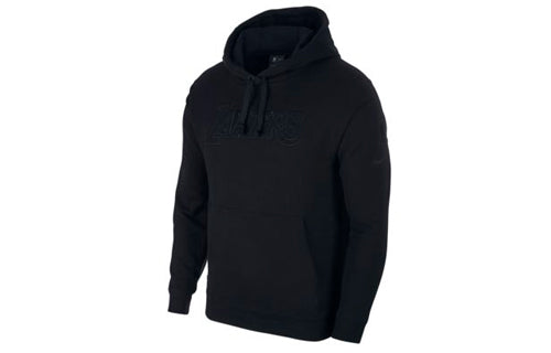Men's Nike Lakers NBA Sports Pullover Black AJ2858-010