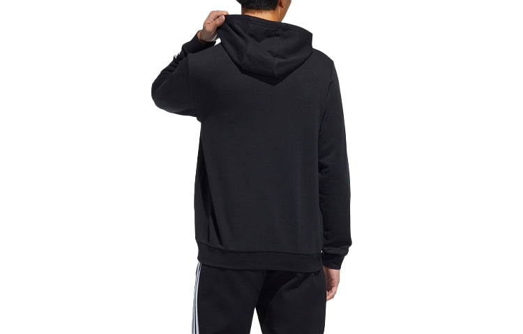 adidas neo Alphabet Printing Athleisure Casual Sports Unisex Black HD7096