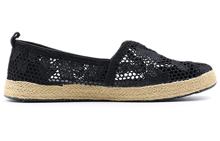 (WMNS) Skechers Bob s Slip-on Shoes Black 66666096-BBK