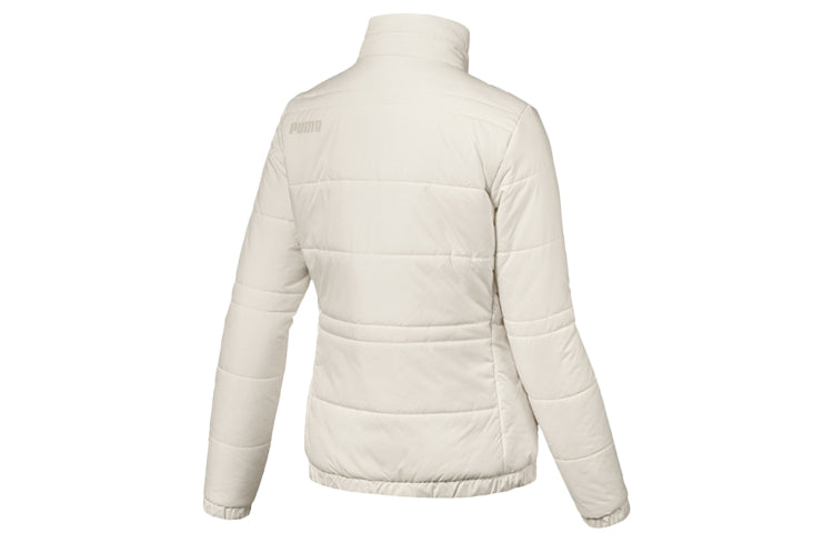 (WMNS) PUMA ESS Padded Winter Jacket 'White' 853641-11