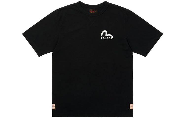Palace X Evisu Seagull Logo T-Shirt 'Black' P21EVTS006