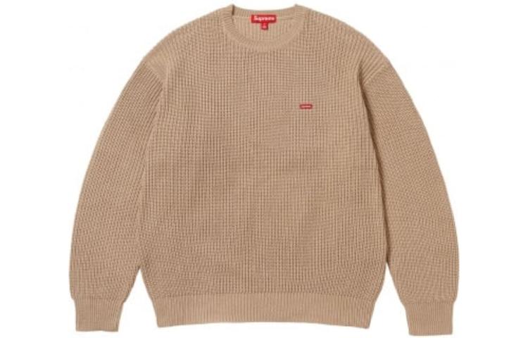 Supreme FW23 Week7 Small Box Ribbed Sweater 'Beige' SUP-FW23-134
