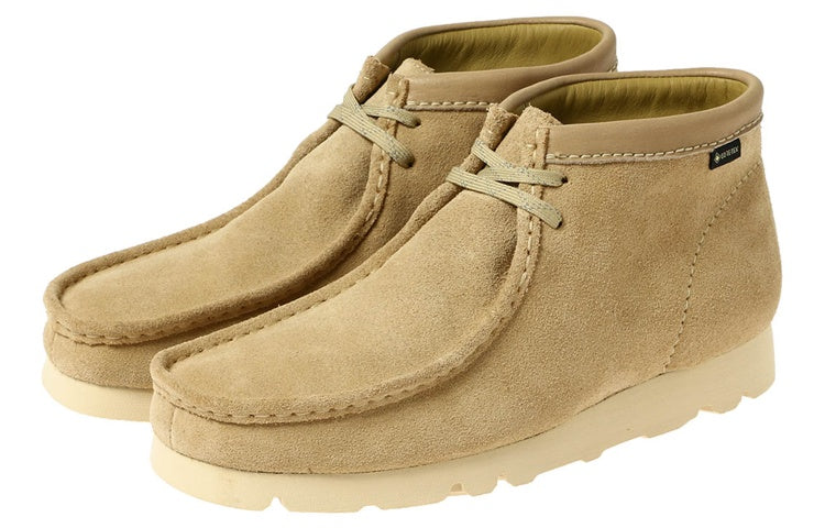 Clarks Wallabee Boots GTX Suede 'Maple' 26168545