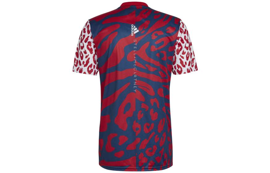 adidas x Stella Mccartney Crossover Arsenal FC pre-match jersey Soccer/Football Red Jersey HI2144