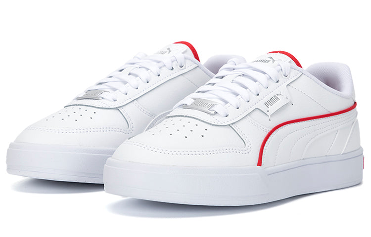 PUMA Caven Dime 'White High Risk Red' 384953-07