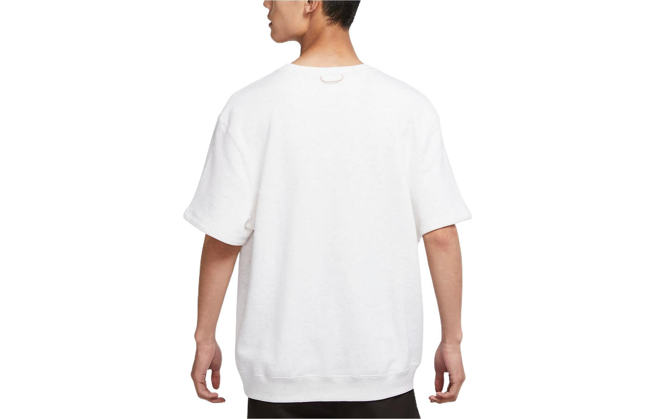 Nike Solid Color Pocket Skateboard Sports Round Neck Short Sleeve Unisex White DH2930-051