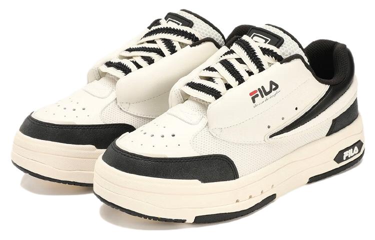 (WMNS) FILA Mix Low Skate Shoes 'Cream White Black' F12W324203FWV