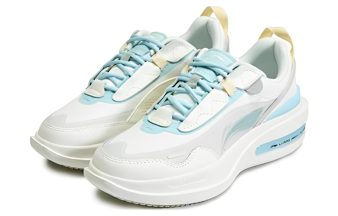 (WMNS) Li-Ning Future R1 'White Light Blue' AGLT016-4