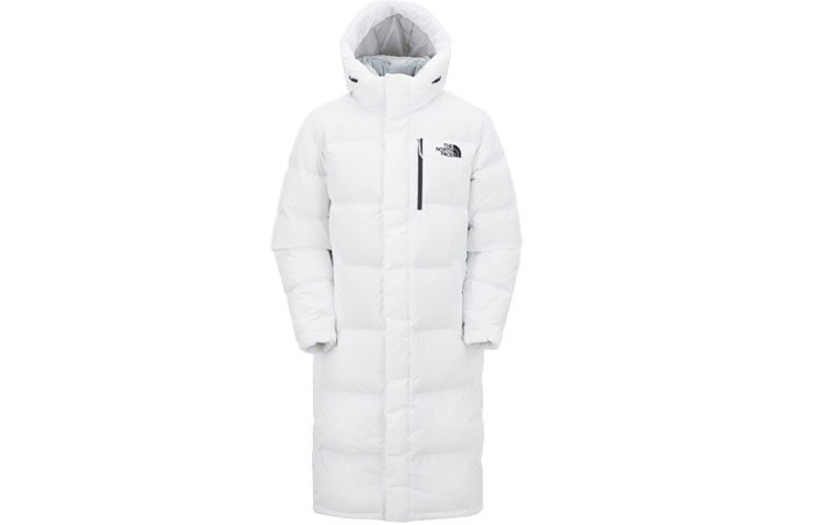 THE NORTH FACE Long Down Winter Jacket 'White' NC1DM71B
