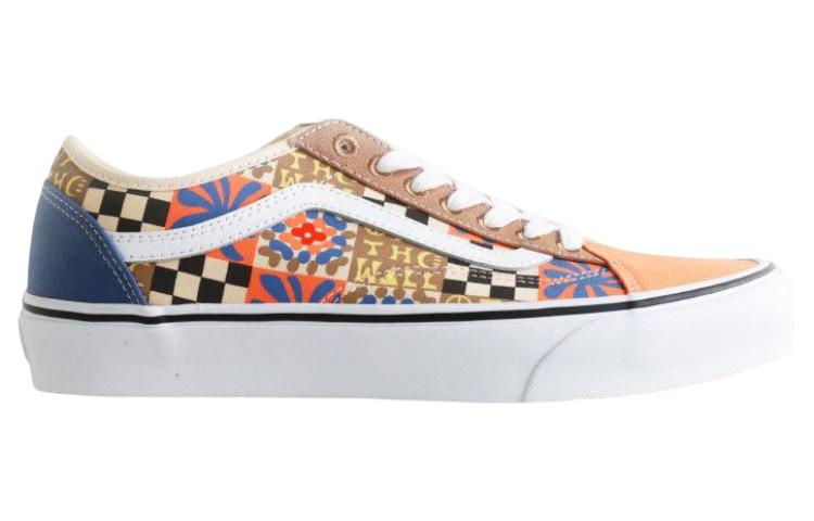 Vans Old Skool Tapered 'Orange White Blue' VN0A54F4B2X