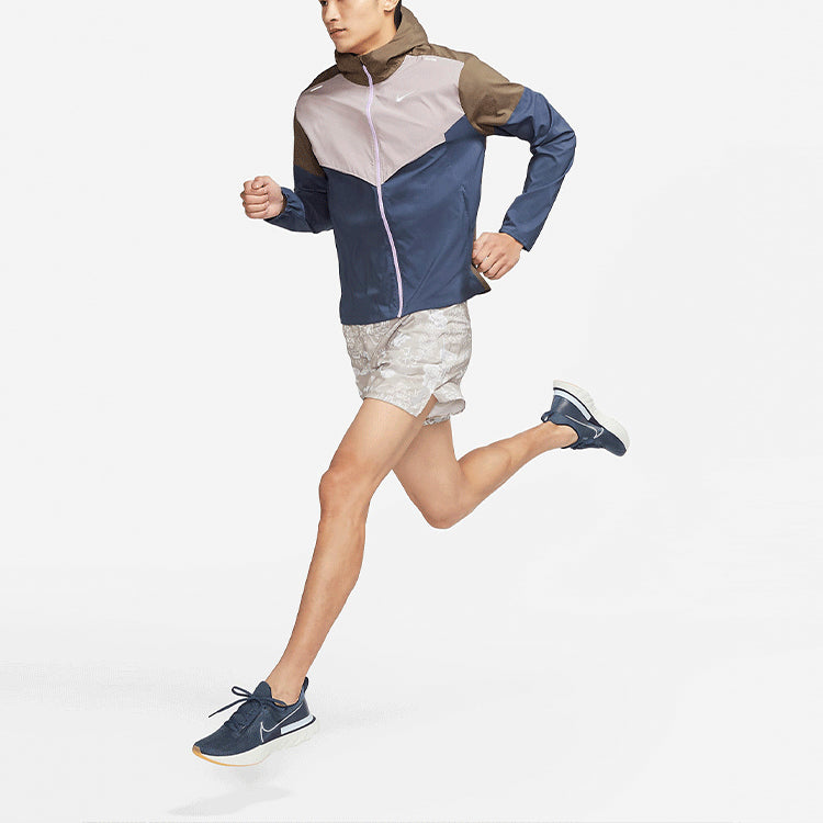 Men's Nike Casual Sports Printing Running Shorts University Gray AT7808-033