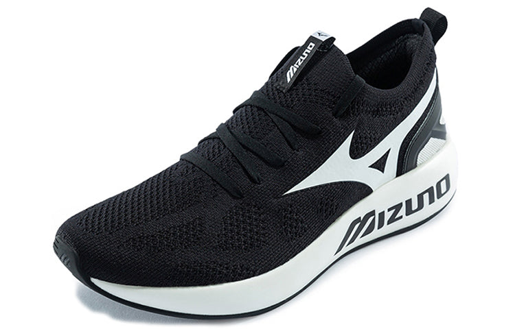 Mizuno PI Knit Low-top 'Black And White' D1GH202401