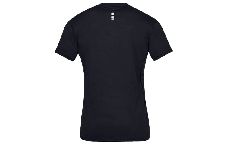 Men's Under Armour Streaker Series Running Sports Short Sleeve Black 1326579-001