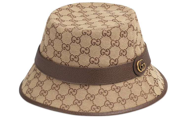 Gucci GG Canvas Bucket Hat 'Beige Brown' 576587-4HG62-2564