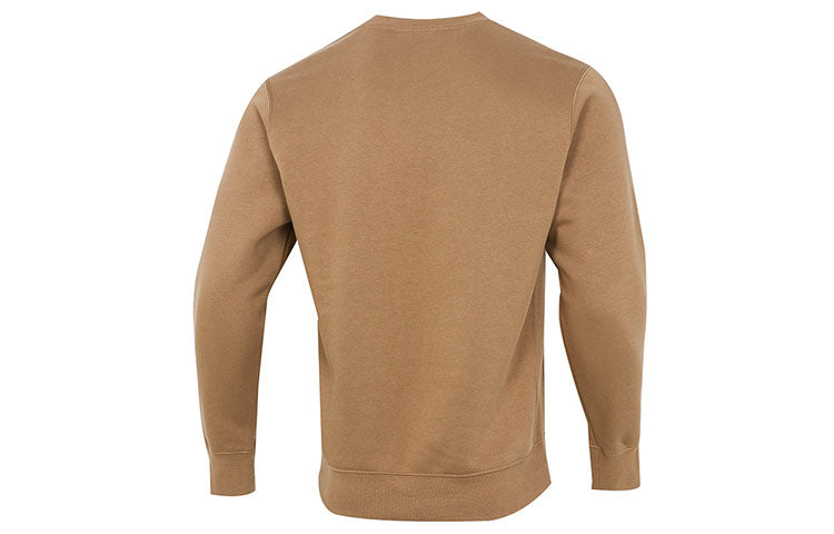 Nike Sportswear Club Fleece Casual Sports Round Neck Pullover Khaki BV2663-258