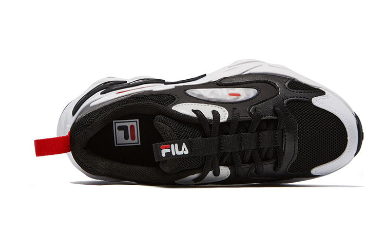 (GS) FILA Retro Shoes 'Black White' K15B321104FBW