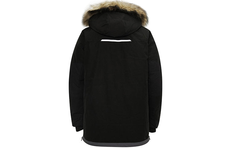 New Balance Lifestyle Cargo Parka Jacket 'Black' NP943051-BK
