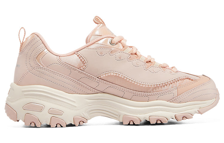 (WMNS) Skechers D'Lites 1.0 'Pink White' 149463-ROS