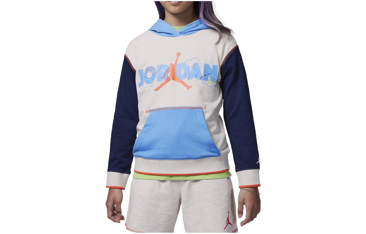(GS) Air Jordan Backyard Adventure Boxy Sweatsuit 'Blue' DZ9881-110