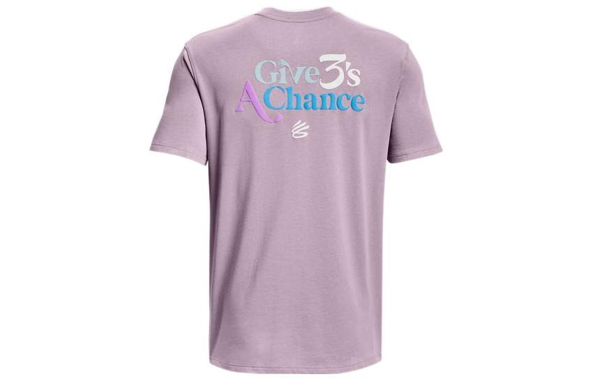 Under Armour Curry 3'S Hvyweight T-shirt 'Lilac' 1376275-554