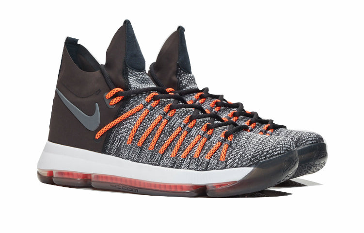 Nike KD 9 Elite 'Dark Grey Hyper Orange' 878637-010