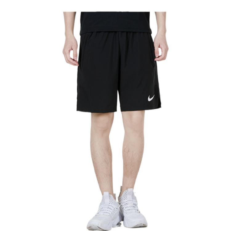 Nike Sports Training Solid Color Shorts Black DM5951-010