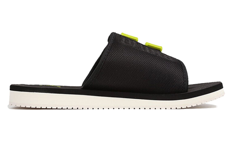 PUMA Wilo Lux Sandal Slide Black/Yellow 371176-02
