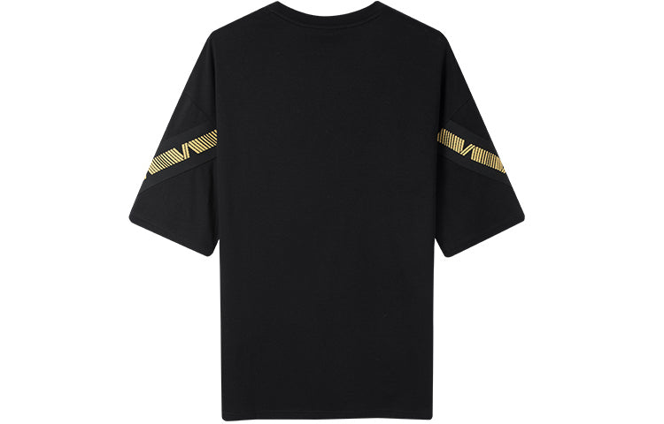 FILA Loose Short Sleeve Couple Style Black F11M938126F-BK