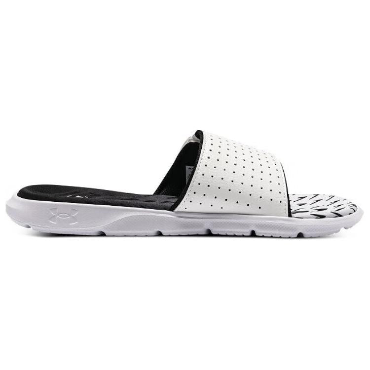 Under Armour Mercenary Slippers 'White Black' 3027252-100
