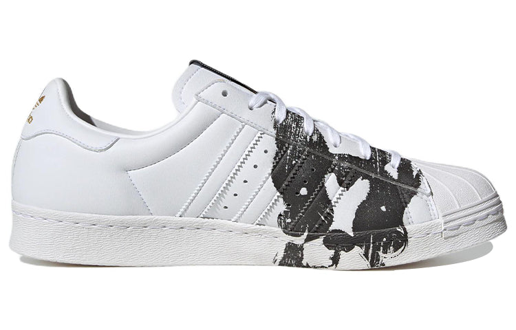 adidas originals Superstar 80s x Han Meilin 'White Black' ID4387